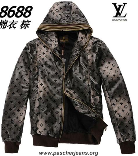 veste cuir louis vuitton|Blousons cuir Homme .